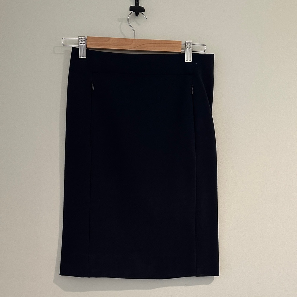 Diane Von Furstenberg Dark NavyTailored Pencil Skirt.
